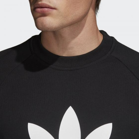 Кофта Adidas Trefoil Warm-Up CW1235 (Оригинал) - фото №4