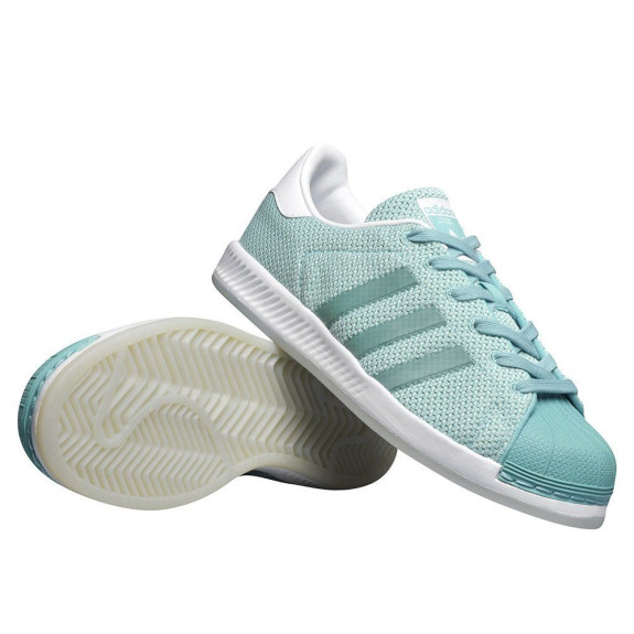 Жіночі Кеди Adidas Superstar Bounce Easy Mint BB2294 (Оригінал) - фото №2