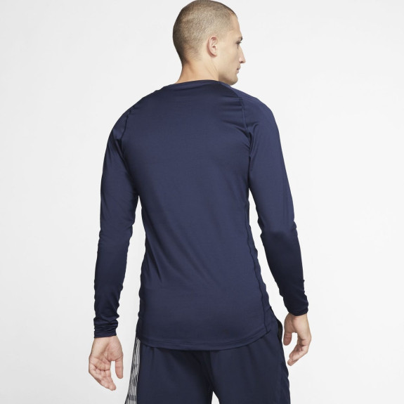 Термокофта Nike Pro Longsleeve Top Navy BV5588-452 (Оригинал) - фото №2 Термокофта Nike Pro Longsleeve Top Navy BV5588-452 (Оригинал) - фото №2