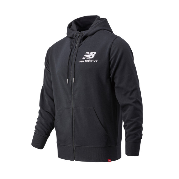 Кофта New Balance Essentials Stacked Full Zip MJ03558BK (Оригінал)