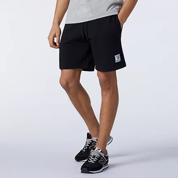 Шорти New Balance Essentials Fleece MS11502BK (Оригінал) - фото №3