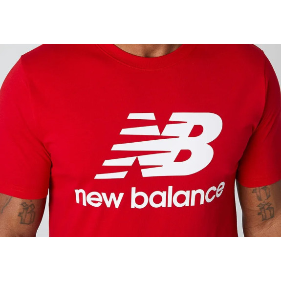 Футболка New Balance Essentials Stacked Logo MT01575REP (Оригинал) - фото №5 Футболка New Balance Essentials Stacked Logo MT01575REP (Оригинал) - фото №5