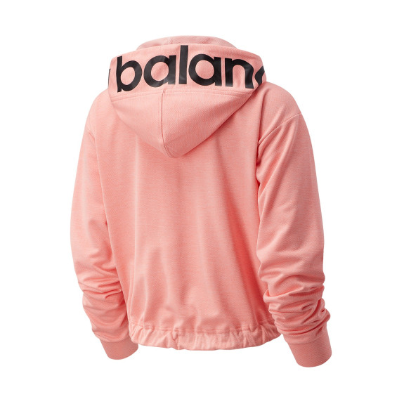 Худі New Balance Relentless Cinched Hem WT11169PPR (Оригінал) - фото №2