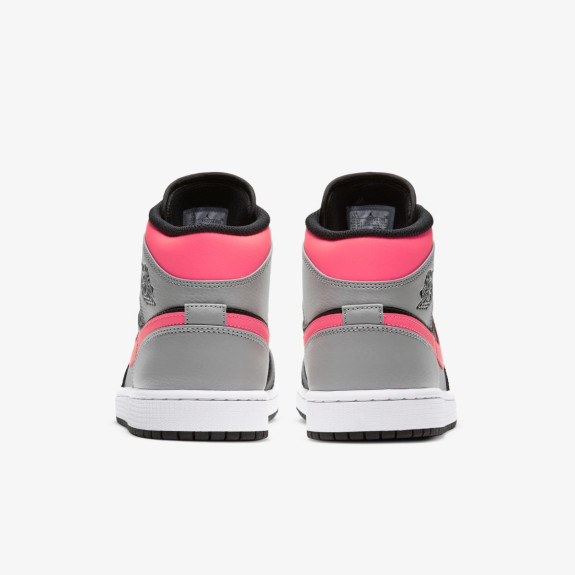 Кросівки Air Jordan 1 Mid Pink Shadow 554724-059 (Оригінал) - фото №3