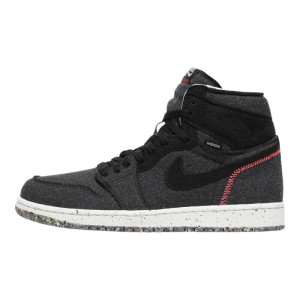 Кросівки Jordan 1 Retro High Zoom Crater CW2414-001 (Оригінал)