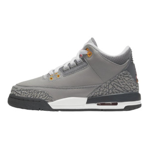 Детские Кроссовки Jordan 3 Retro Cool Grey 2021 (GS) 398614-012 (Оригинал)