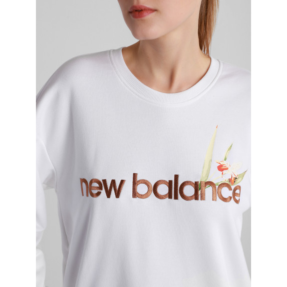 Жіноча Кофта New Balance Essentials Botanical Crew WT11510WT (Оригінал) - фото №3