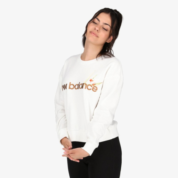 Жіноча Кофта New Balance Essentials Botanical Crew WT11510WT (Оригінал) - фото №4