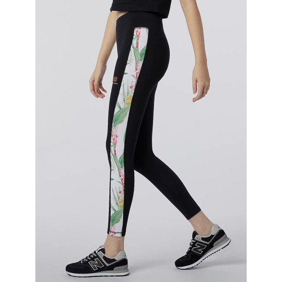 Легинсы New Balance Essentials Botanical WP11509BK (Оригинал) - фото №4