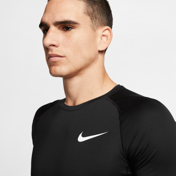 Термобелье Nike Pro Top SS BV5631-010 (Оригинал) - фото №3