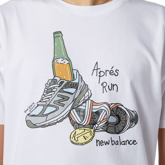 Футболка New Balance Essentials Victory MT11544WT (Оригінал) - фото №4