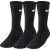Носки Nike 3 pack Value Cotton Cushioned Crew SX4508-001 (Оригінал)