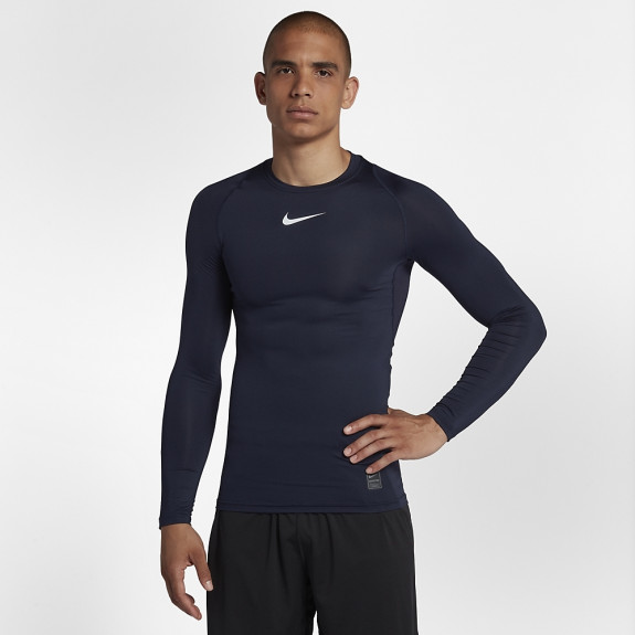 Термобелье Nike Pro Top LS Royal 838077-412 (Оригинал) - фото №2 Термобелье Nike Pro Top LS Royal 838077-412 (Оригинал) - фото №2