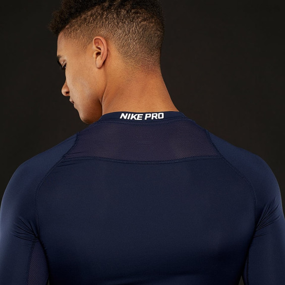 Термобелье Nike Pro Top LS Royal 838077-412 (Оригинал) - фото №3 Термобелье Nike Pro Top LS Royal 838077-412 (Оригинал) - фото №3