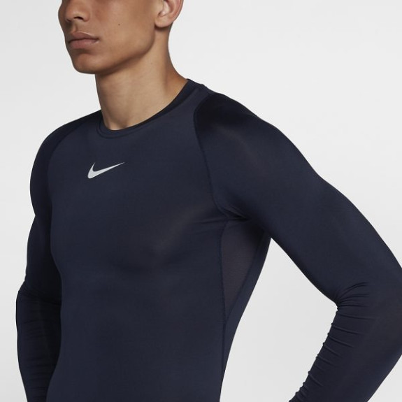 Термобелье Nike Pro Top LS Royal 838077-412 (Оригинал) - фото №4 Термобелье Nike Pro Top LS Royal 838077-412 (Оригинал) - фото №4