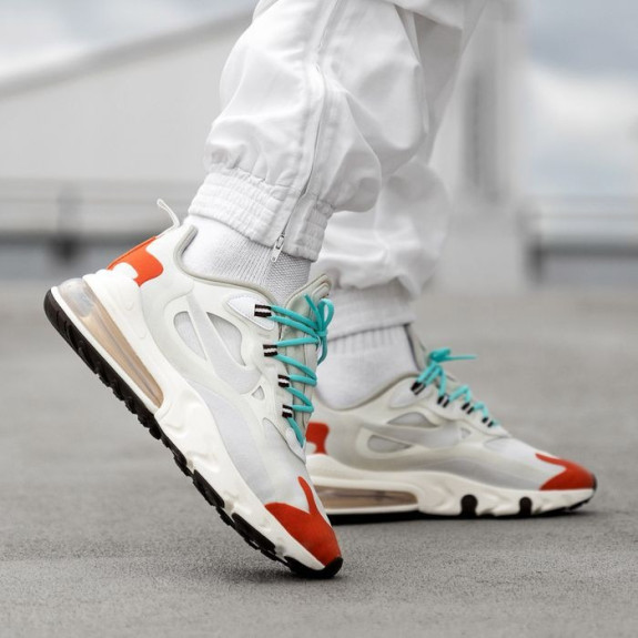 Кросівки Nike Air Max 270 React Light Beige Chalk AO4971-200 (Оригінал) - фото №7