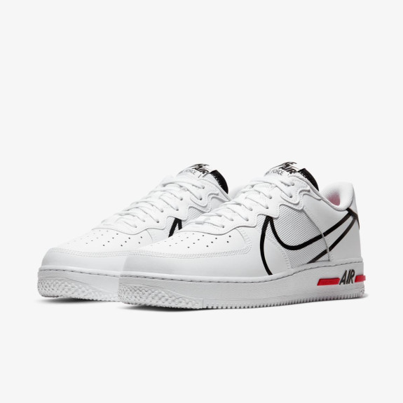 Кроссовки Nike Air Force 1 React White CD4366-100 (Оригинал) - фото №4