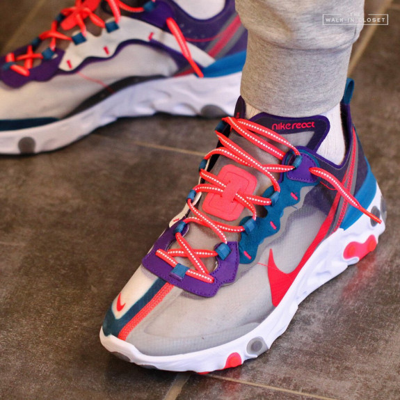 Кросівки Nike React Element 87 CJ6897-061 (Оригінал) - фото №4 Кросівки Nike React Element 87 CJ6897-061 (Оригінал) - фото №4