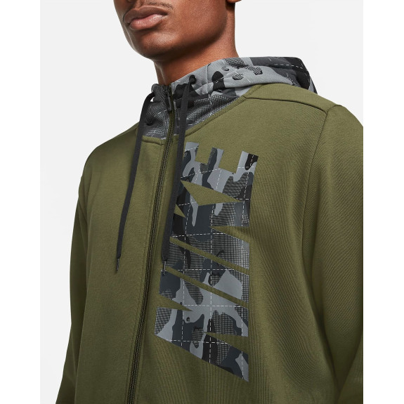 Кофта Nike Dri-FIT Full Zip Fa Camo DD1733-326 (Оригінал) - фото №3