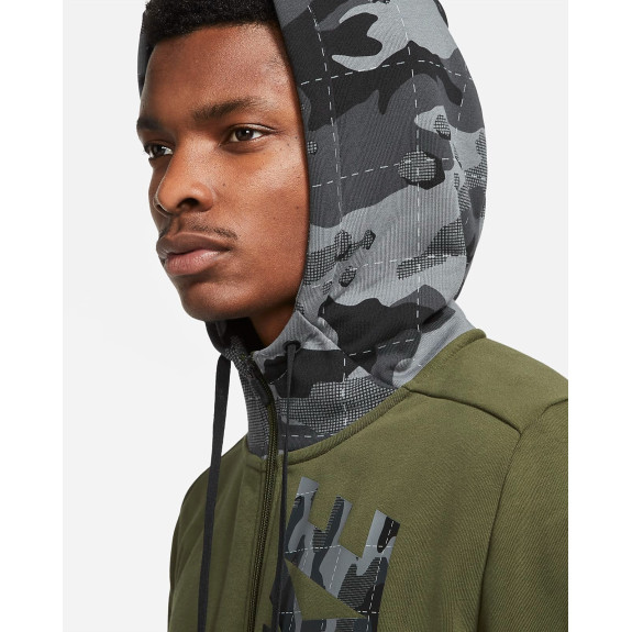 Кофта Nike Dri-FIT Full Zip Fa Camo DD1733-326 (Оригінал) - фото №4