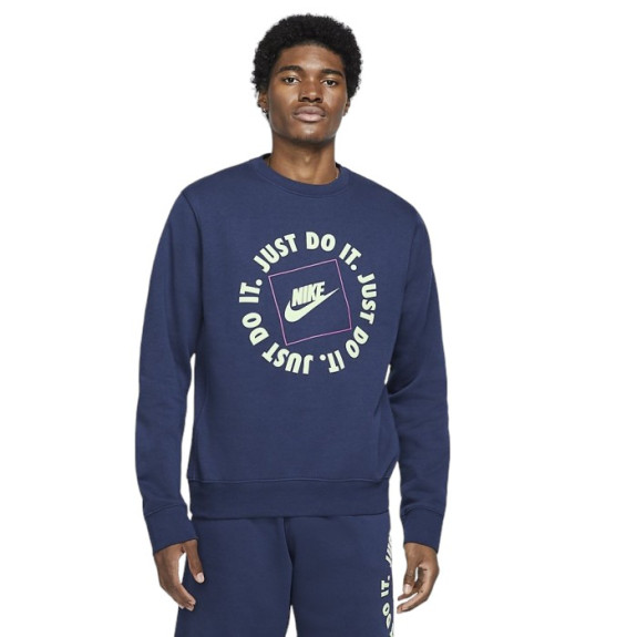 Кофта Nike Sportwear JDI Fleece Crew Da0157-410 (Оригінал) Кофта Nike Sportwear JDI Fleece Crew Da0157-410 (Оригінал)