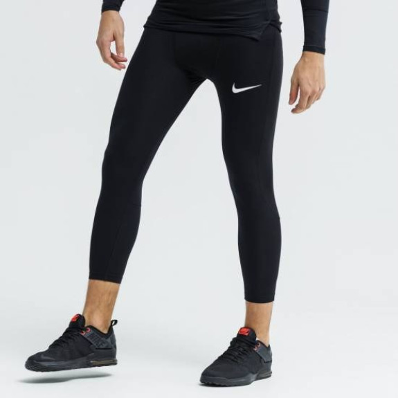 Термоштаны Nike Pro Training Tights 3/4 Bv5643-010 (Оригинал) - фото №4