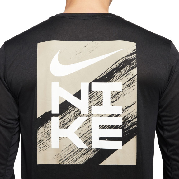 Футболка Nike DF Tee Ls Lgd Sc Dd6807-010 (Оригінал) - фото №3