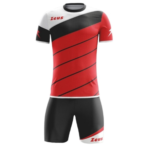 Футбольна Форма Zeus Kitlybrauomo_Rosso_Nero (Оригінал)