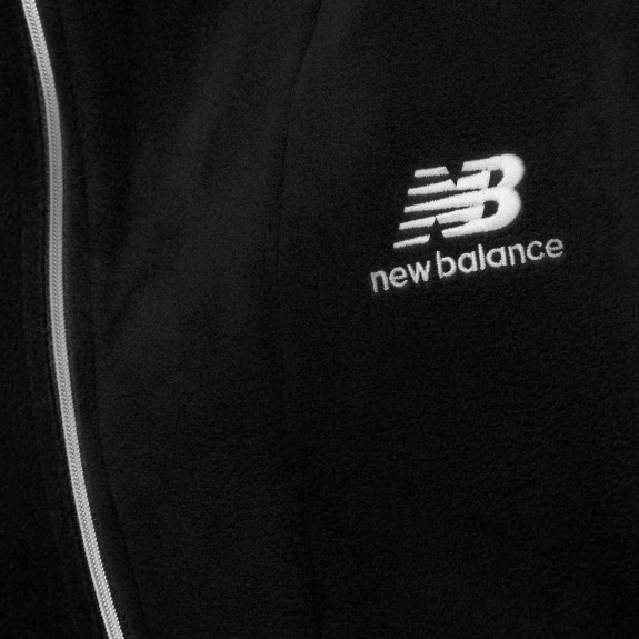 Женская Кофта New Balance Athl Winterized Qz WT13513BK (Оригинал) - фото №2