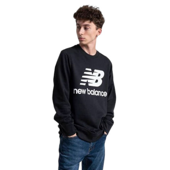 Кофта New Balance Ess Stacked Logo MT03560BK (Оригінал)