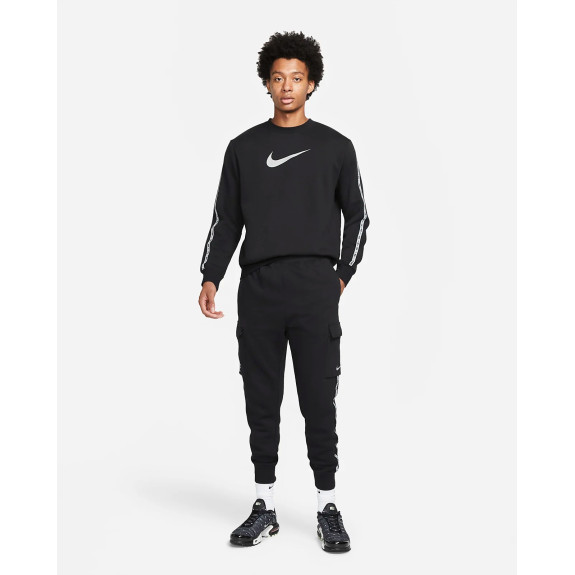 Кофта Nike Men NSW Repeat Fleece Crew BB Slvr DQ1938-011 (Оригінал) - фото №2