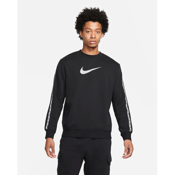 Кофта Nike Men NSW Repeat Fleece Crew BB Slvr DQ1938-011 (Оригінал)