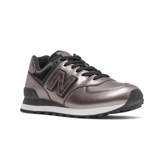 Кросівки New Balance 574 Metallic WL574PP2 (Оригінал) - фото №3 Кросівки New Balance 574 Metallic WL574PP2 (Оригінал) - фото №3