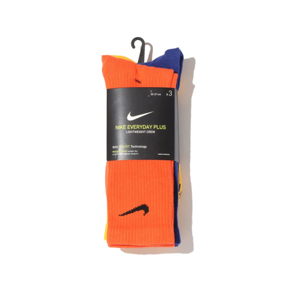 Носки Nike U Evry Plus Ltwt Crew 3Pr SX6891-910 (Оригинал) - фото №5
