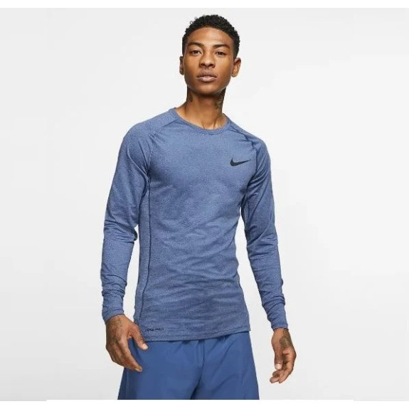 Термокофта Nike Pro Top Compression Crew Bv5588-451 (Оригинал) Термокофта Nike Pro Top Compression Crew Bv5588-451 (Оригинал)