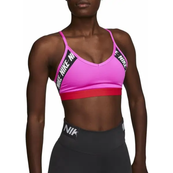 Топ Nike Indy Logo Bra Cj0559-601 (Оригинал) - фото №2 Топ Nike Indy Logo Bra Cj0559-601 (Оригинал) - фото №2
