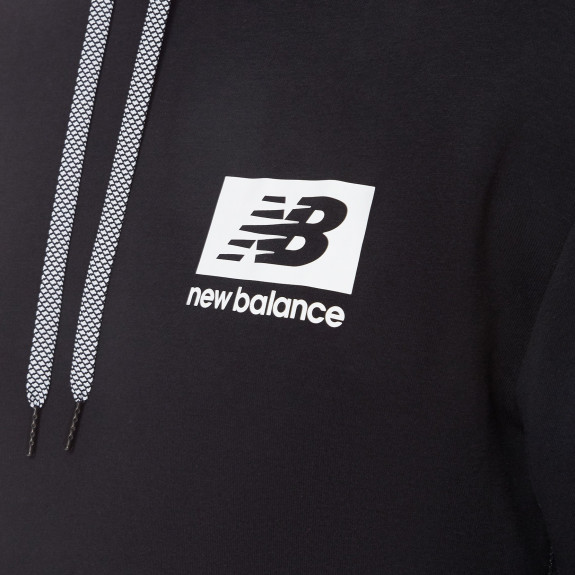 Худи New Balance Essentials Id MT13516BK (Оригинал) - фото №4 Худи New Balance Essentials Id MT13516BK (Оригинал) - фото №4