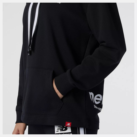 Женское Худи New Balance Essentials Id WT13519BK (Оригинал) - фото №3