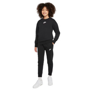 Дитяча Кофта Nike Girls Sportwear Club Fleece BF Crew Lebron DD7473-010 (Оригінал)