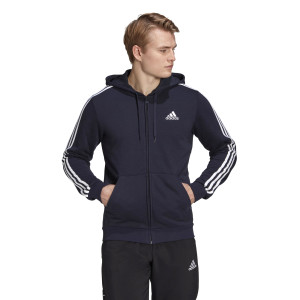 Кофта Adidas Men 3S FT Full Zip HD GK9033 (Оригінал)