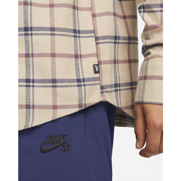 Кофта Nike M Nk Sb Flannel DA4250-247 (Оригинал) - фото №4