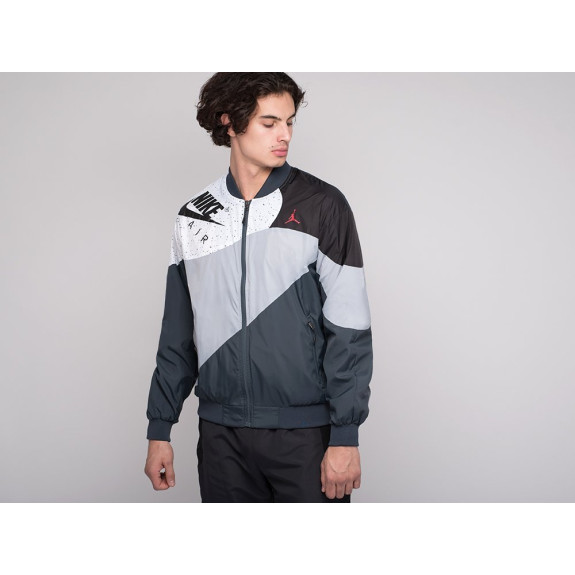 Куртка Jordan Jacket Windbreaker Grey Jacket CQ8307-070 (Оригінал) - фото №3
