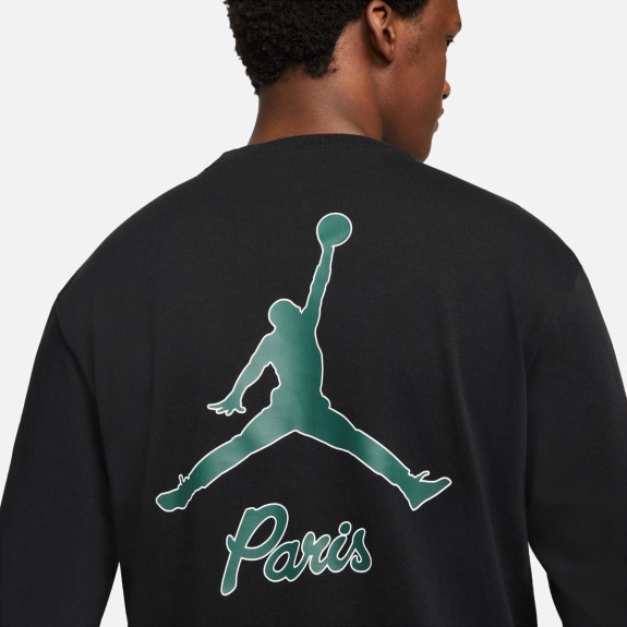 Лонгслів Jordan Men PSG Longsleeve Tee DB6512-010 (Оригінал) - фото №4