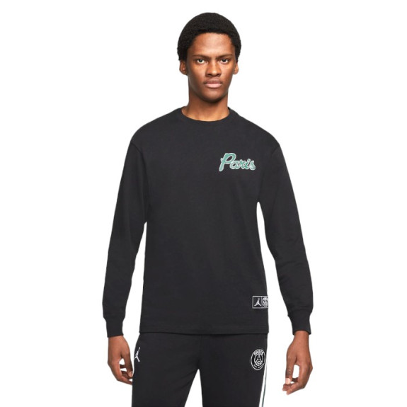 Лонгслів Jordan Men PSG Longsleeve Tee DB6512-010 (Оригінал)