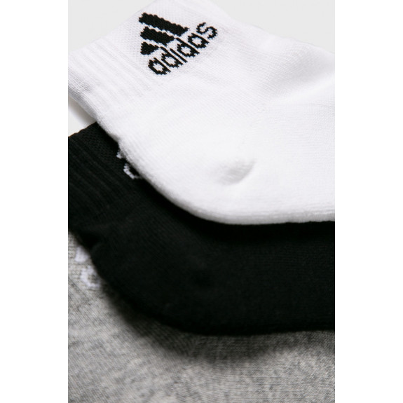 Носки Adidas Cush Ank 3Pp DZ9364 (Оригинал) - фото №2 Носки Adidas Cush Ank 3Pp DZ9364 (Оригинал) - фото №2