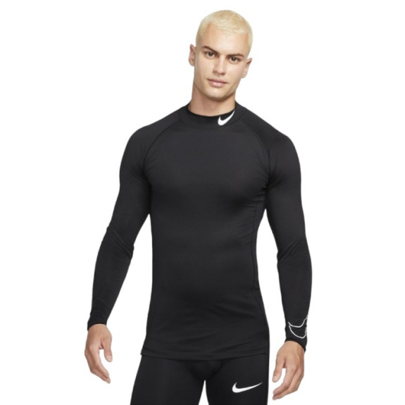 Термобелье Nike M Np Df Tight Ls Mock DD1986-010 (Оригинал)