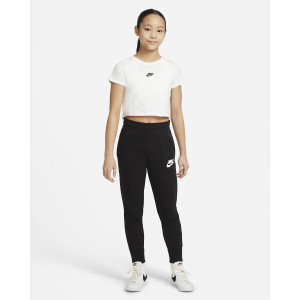 Дитячі Штани Nike Girls Sportwear Club French Terry High-Waisted Fitted Pant DC7211-010 (Оригінал)