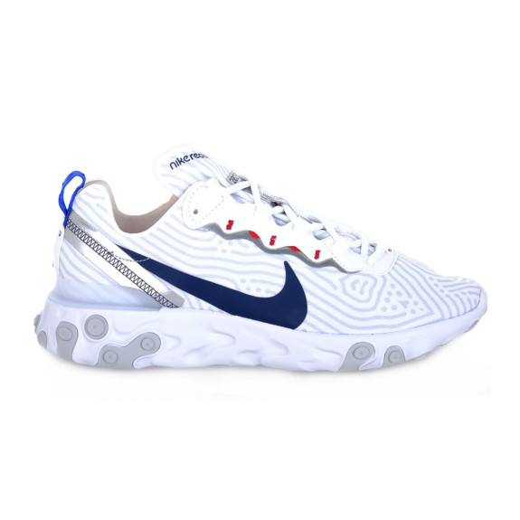 Кроссовки Nike React Element 55 CW7576-100 (Оригинал) - фото №2 Кроссовки Nike React Element 55 CW7576-100 (Оригинал) - фото №2
