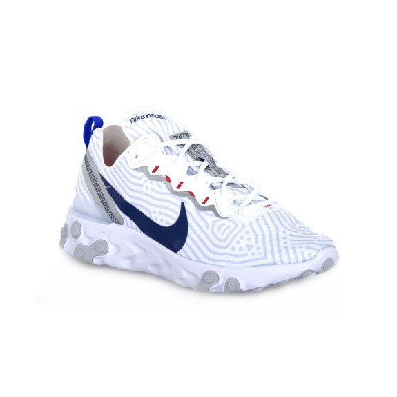 Кроссовки Nike React Element 55 CW7576-100 (Оригинал) - фото №4 Кроссовки Nike React Element 55 CW7576-100 (Оригинал) - фото №4
