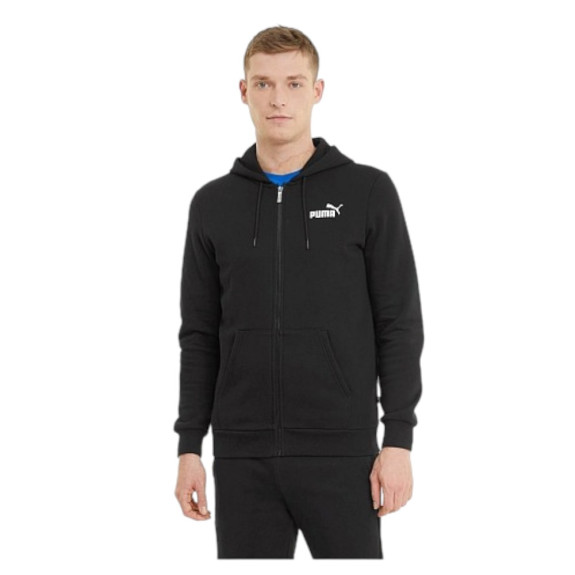 Худі Puma Essentials Full-Zip Logo Black 586702-01 (Оригінал) - фото №4